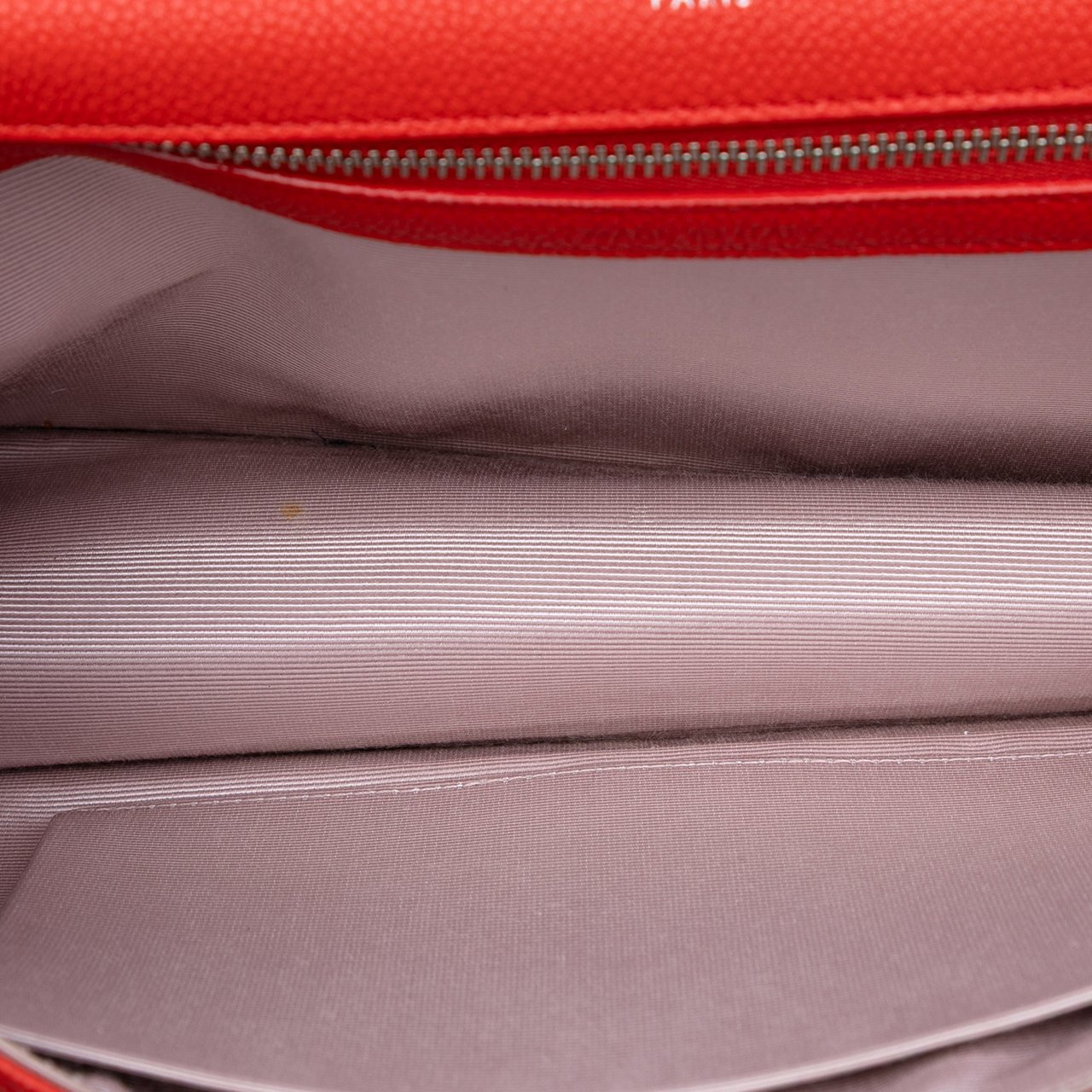 Dior Medium Grained Calfskin Diorama Flap Rood