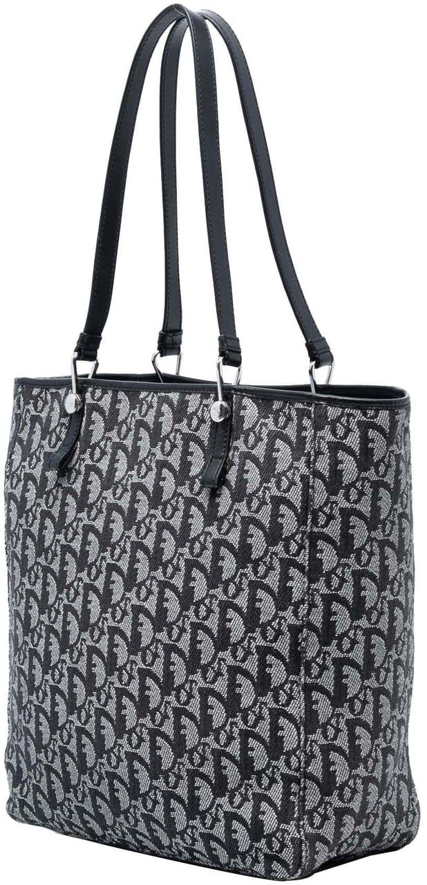 Dior Diorissimo Trotter Canvas Tote Zwart