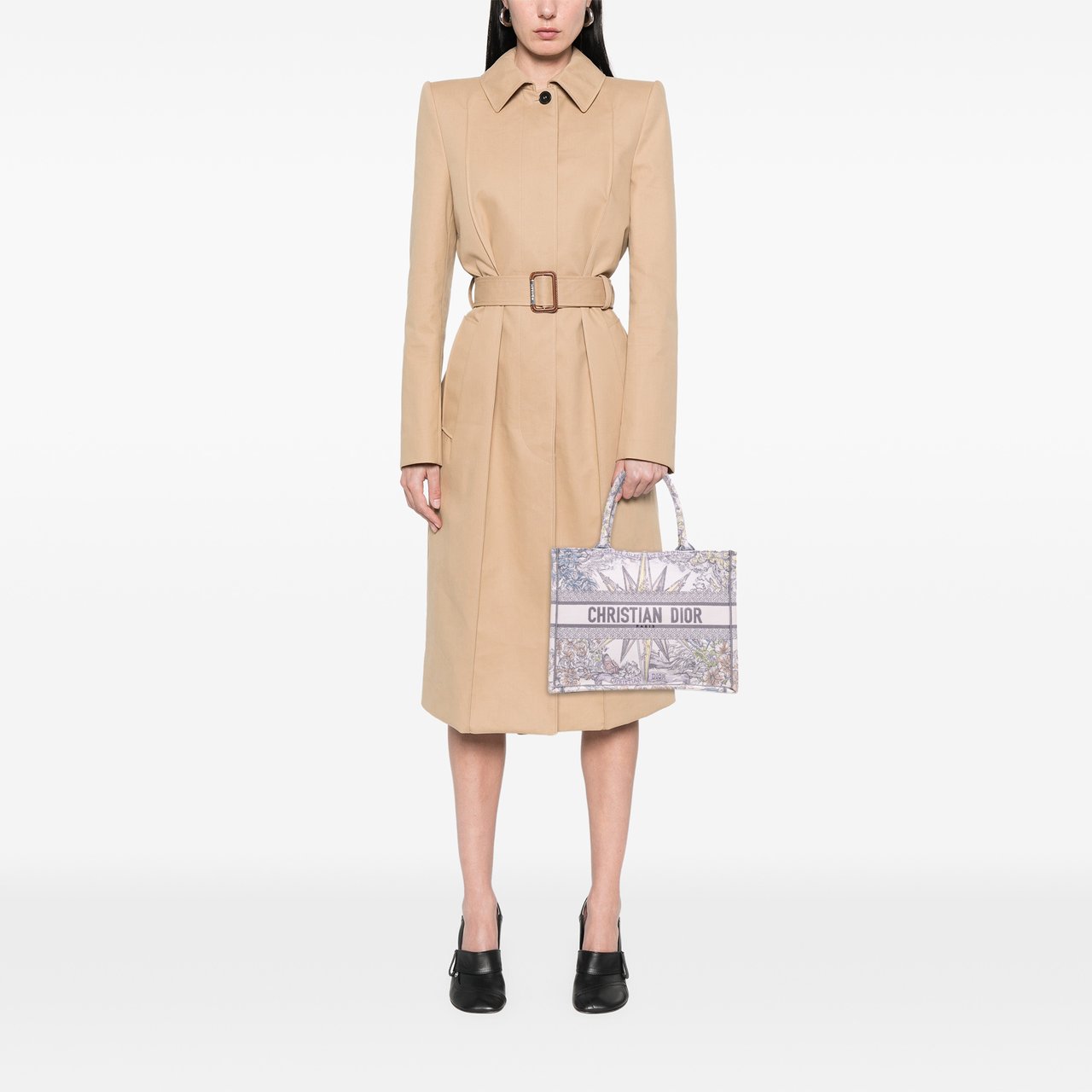 Dior Medium Reve d Infini Book Tote Paars