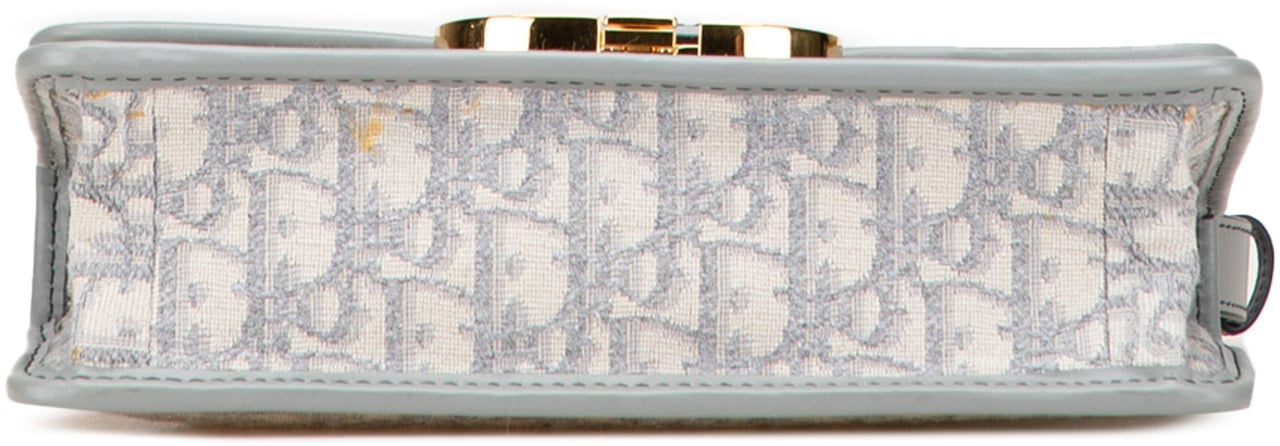 Dior Medium Oblique Canvas 30 Montaigne Bag Grijs