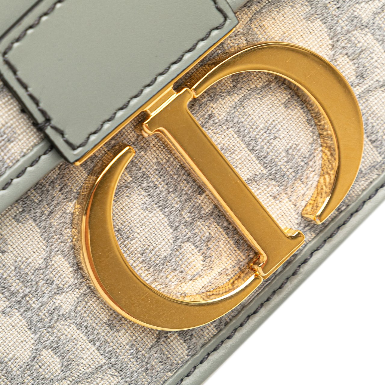 Dior Medium Oblique Canvas 30 Montaigne Bag Grijs