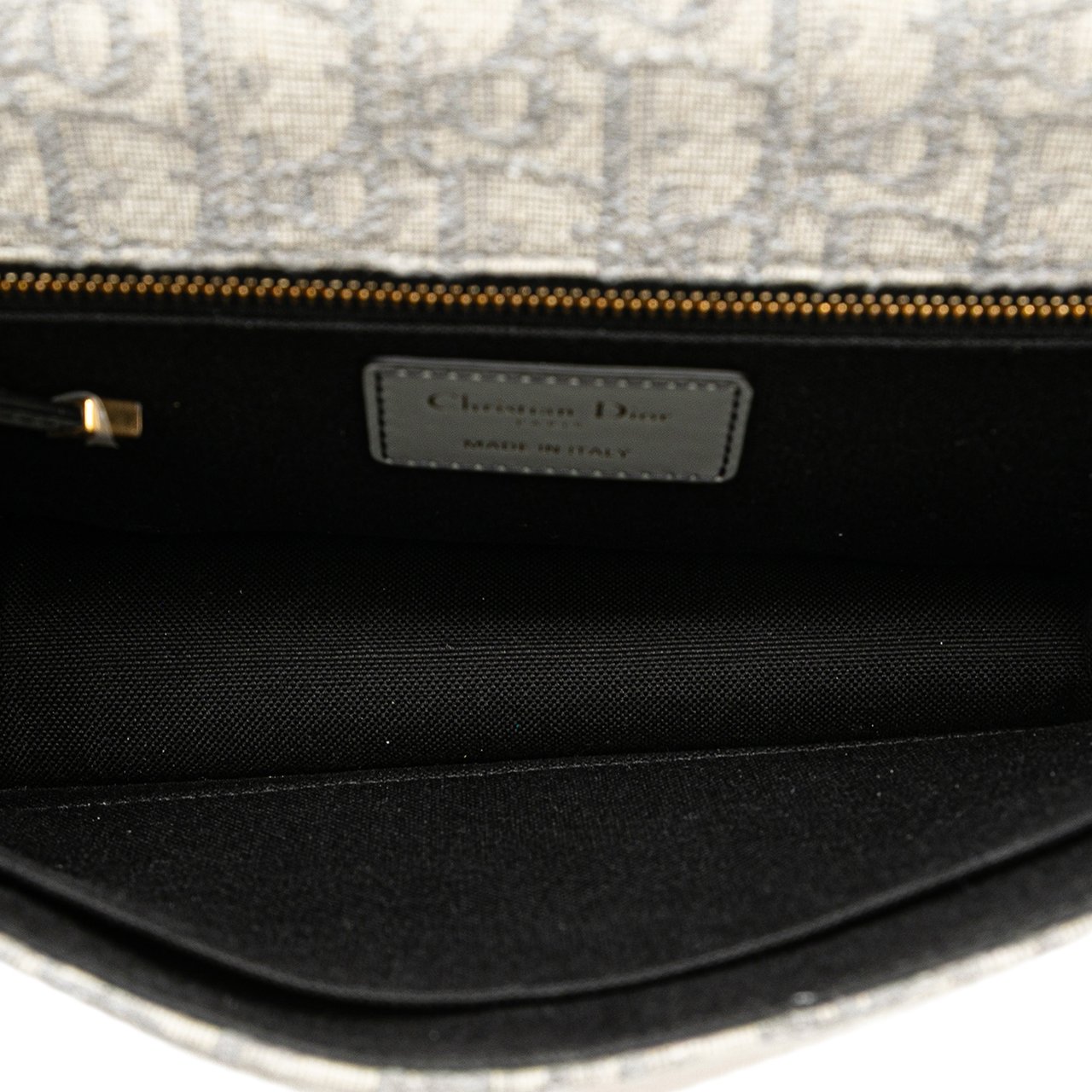 Dior Medium Oblique Canvas 30 Montaigne Bag Grijs