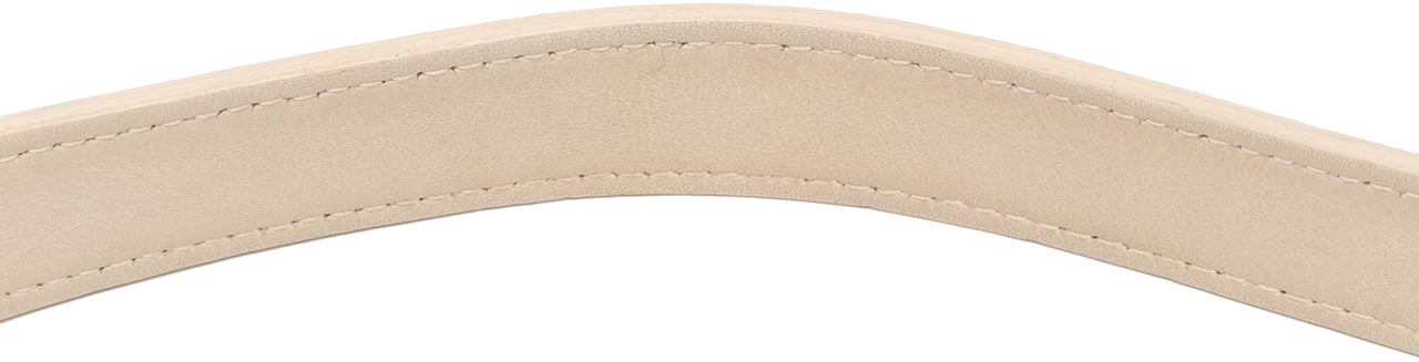Dior Ultra Matte Calfskin Saddle Bag Wit