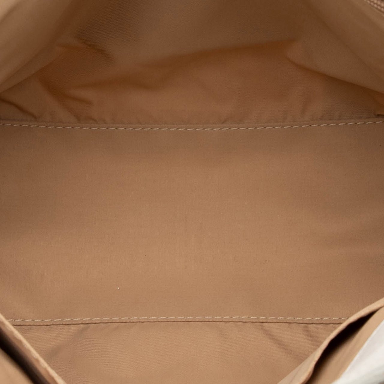 Dior Diorissimo Trotter Canvas Street Chic Tote Wit