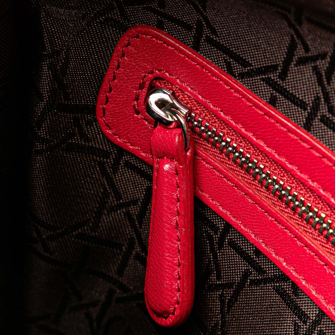 Dior Large Lambskin Cannage Lady Dior Rood