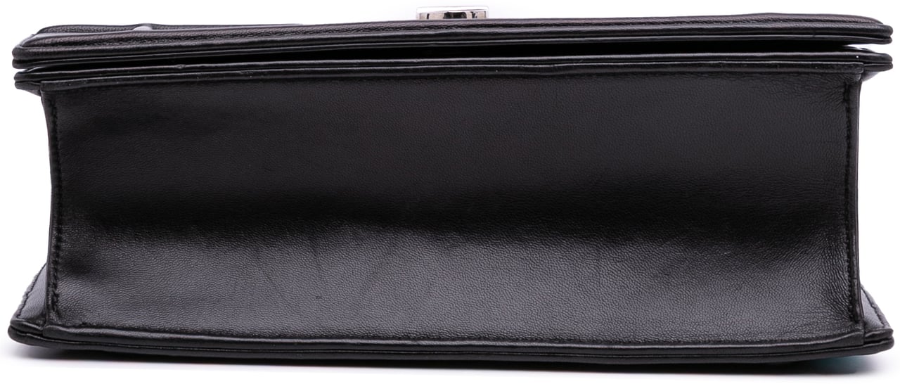 Dior Medium Lambskin Sequin Diorama Flap Zwart