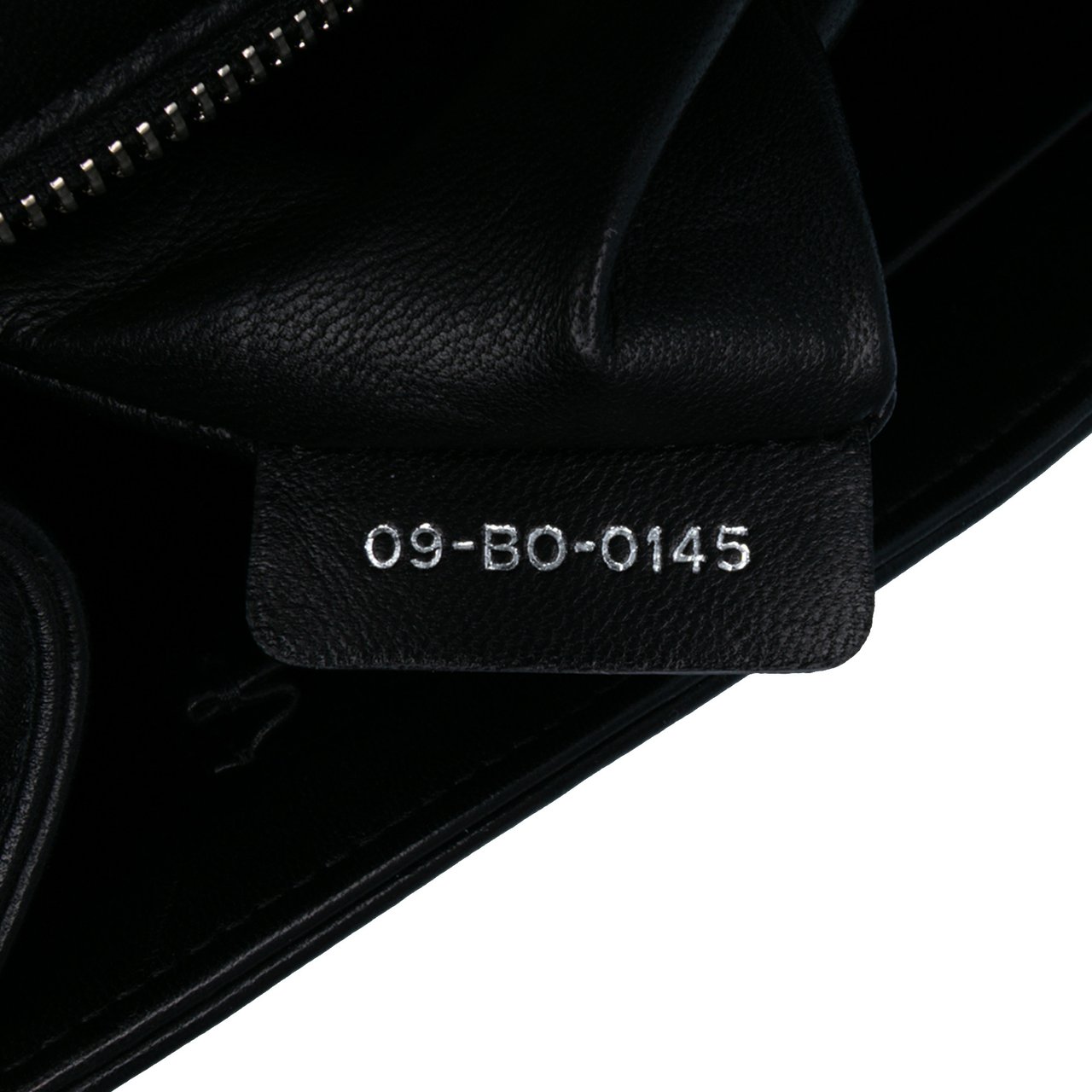 Dior Medium Lambskin Sequin Diorama Flap Zwart