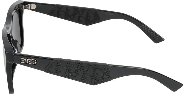 Dior B27 S1I Square Metallic Sunglasses Grijs