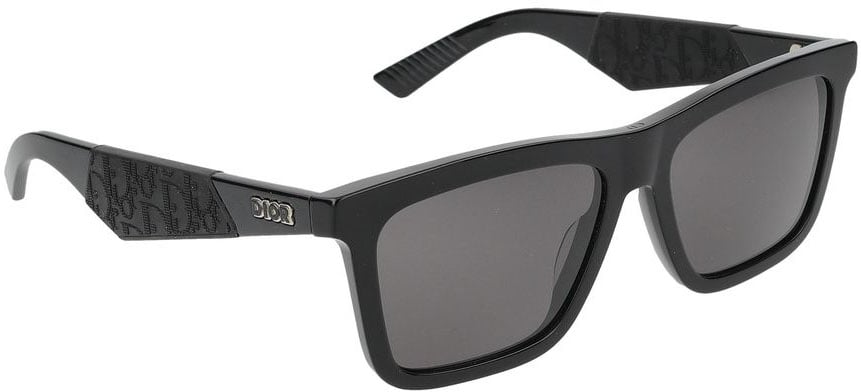 Dior B27 S1I Square Metallic Sunglasses Grijs