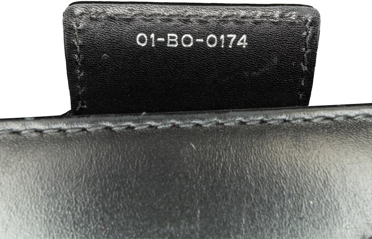 Dior Medium Calfskin Pockets Lady Dior Zwart