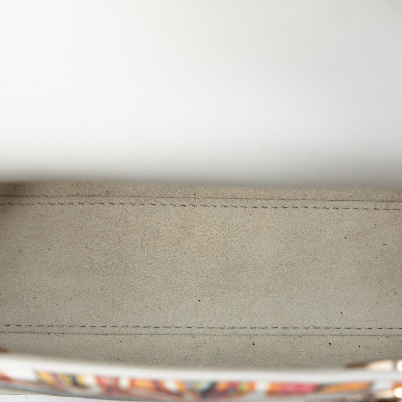 Dior Limited Edition Mini Calfskin Lady DiorAmour Lady Dior Wit