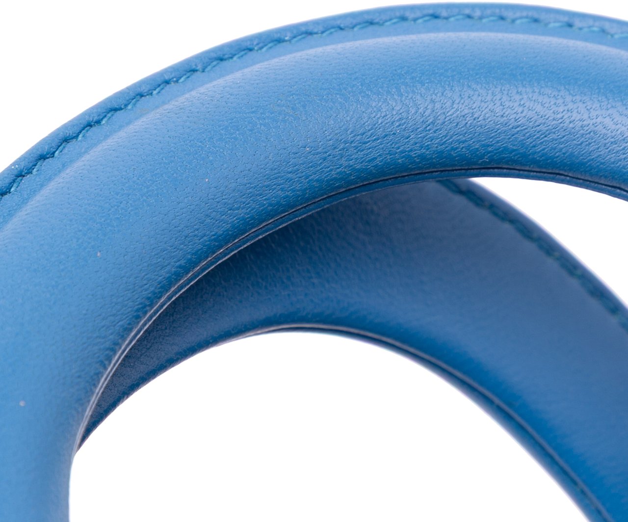 Dior Mini Lambskin Cannage Lady Dior Blauw