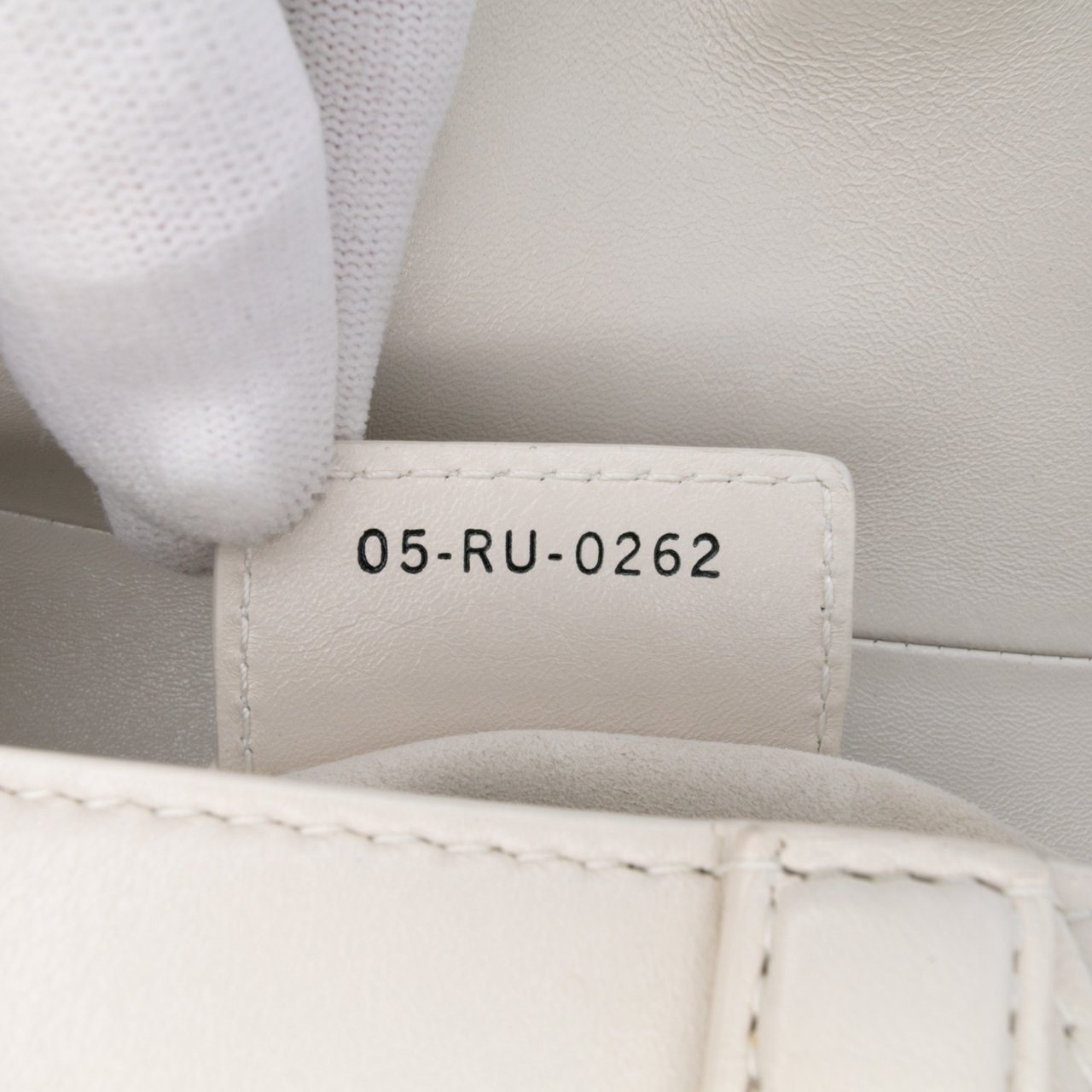 Dior Studded Leather Saddle Bag Wit