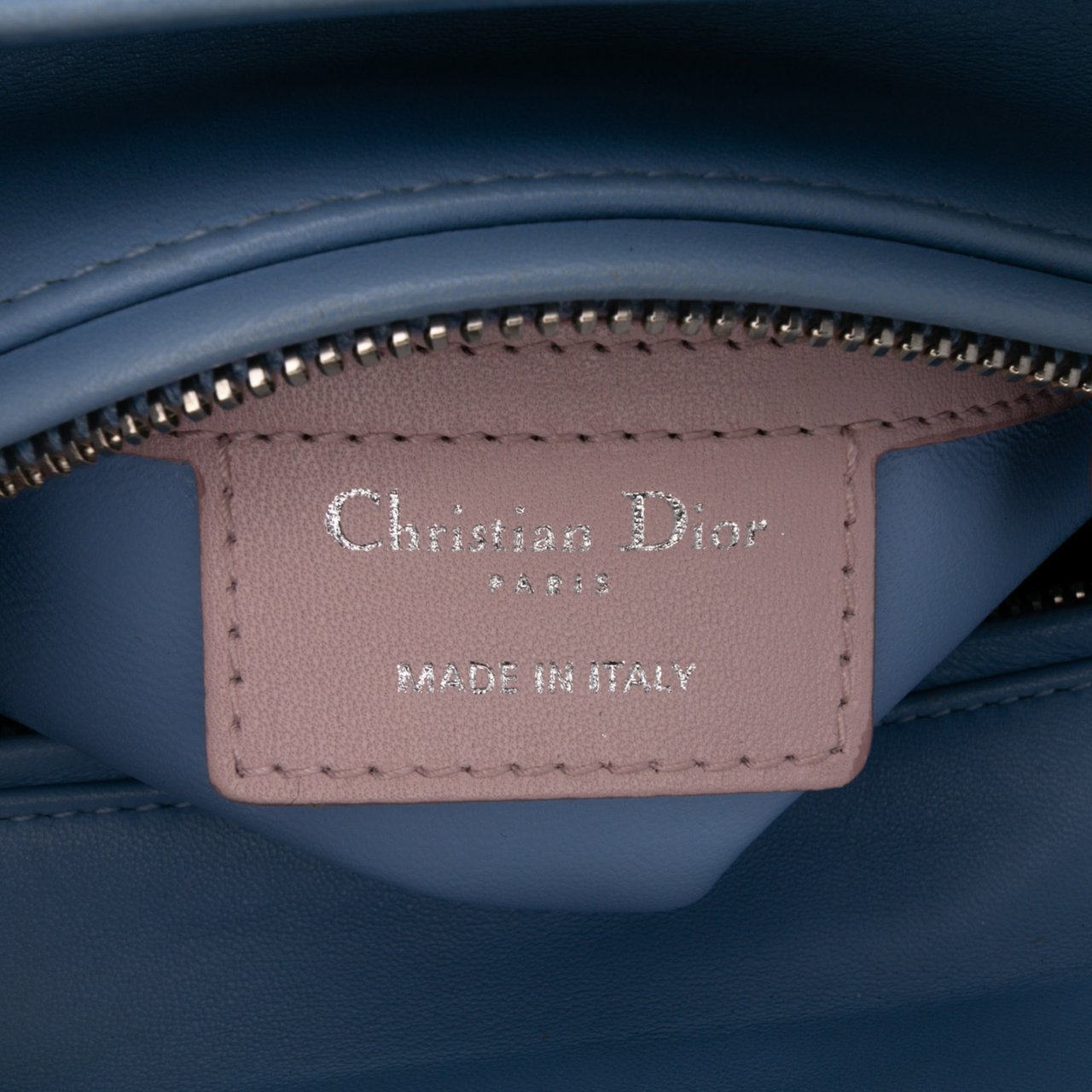 Dior Medium Tricolor Lambskin Cannage Lady Dior Rood