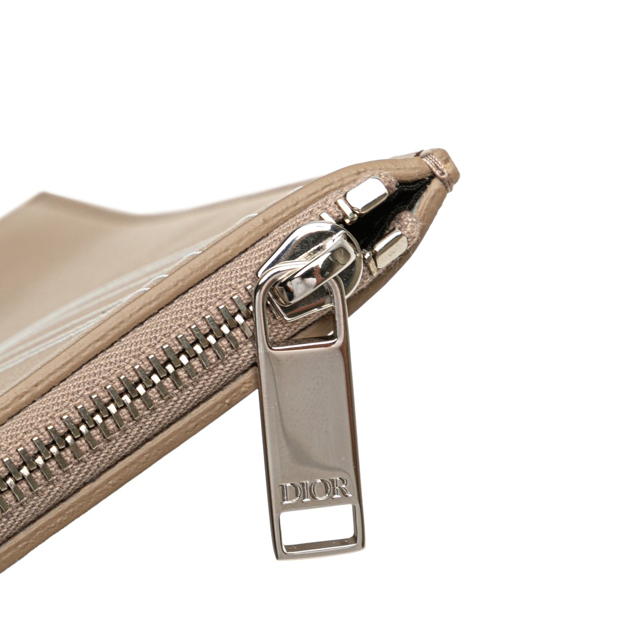 Dior Leather Homme Clutch Bruin