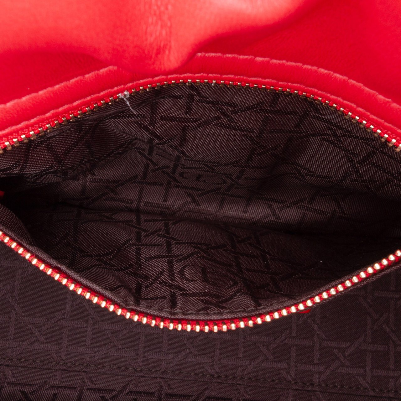 Dior Small Lambskin Cannage My ABCDior Lady Dior Rood