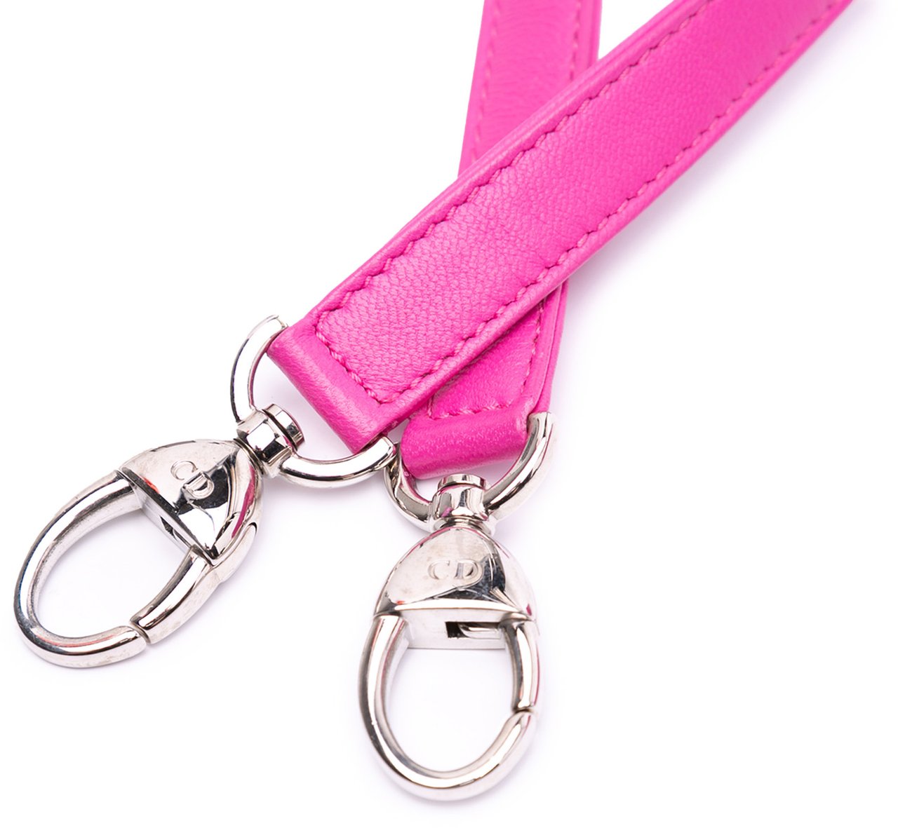Dior Medium Lambskin Cannage Lady Dior Roze