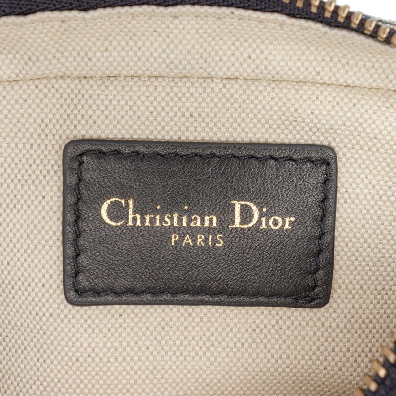 Dior Oblique Canvas Belt Pouch Blauw