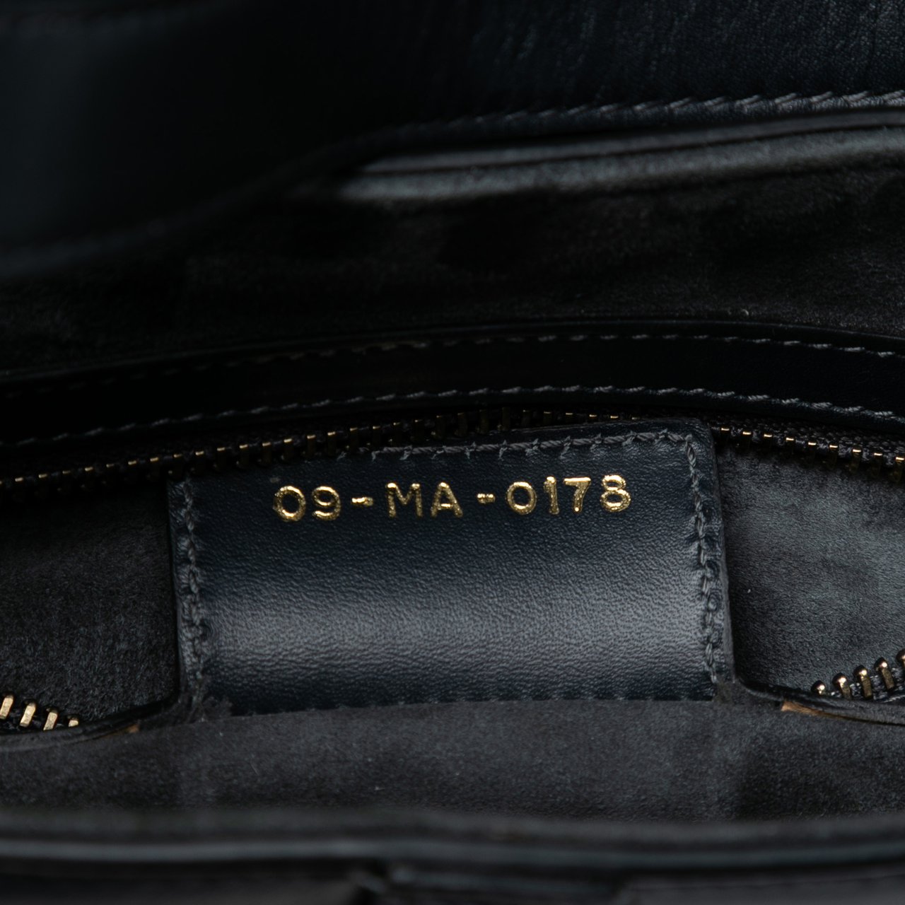 Dior Smooth Calfskin Saddle Bag Zwart