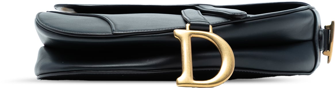 Dior Smooth Calfskin Saddle Bag Zwart