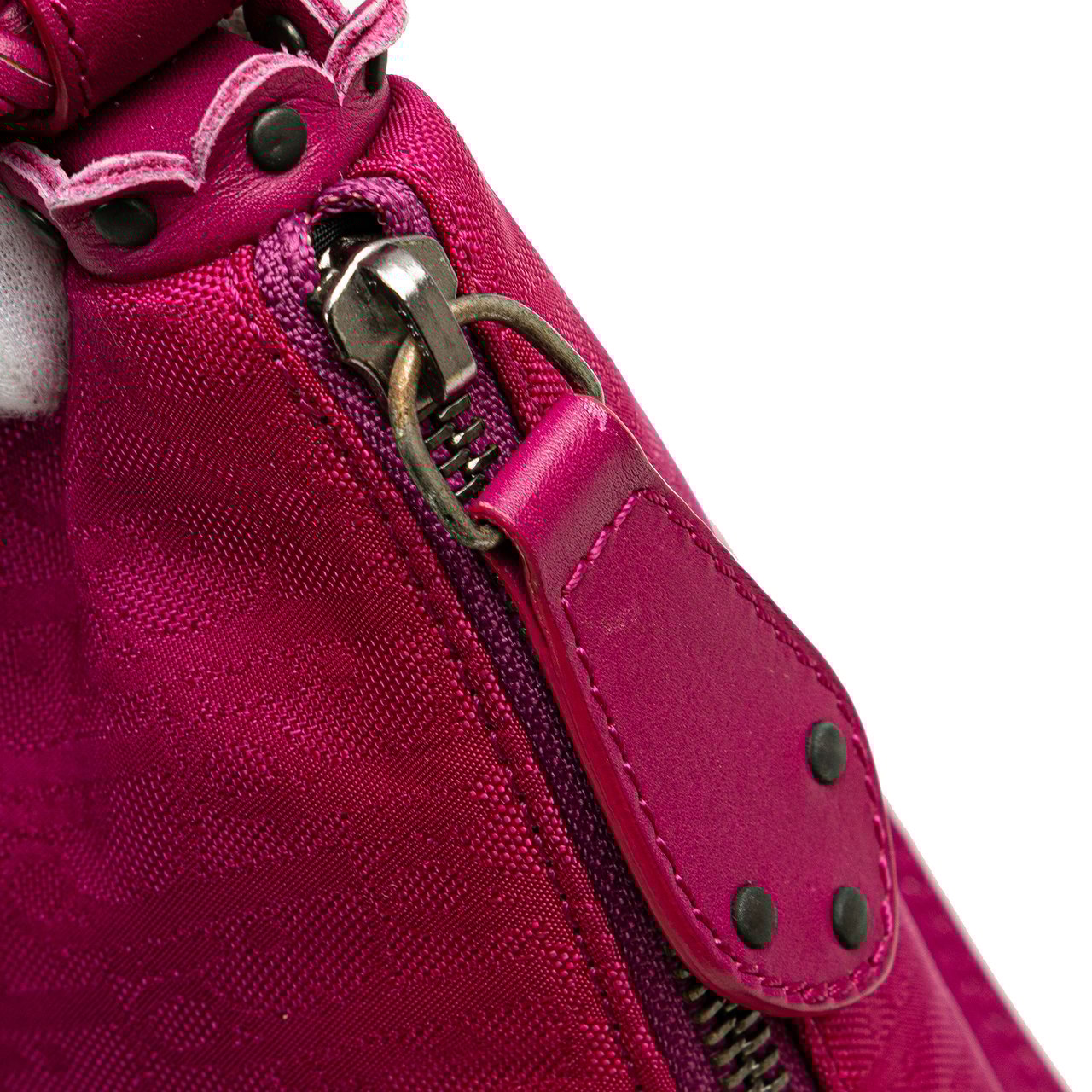 Dior Diorissimo Trotter Canvas Shoulder Bag Roze