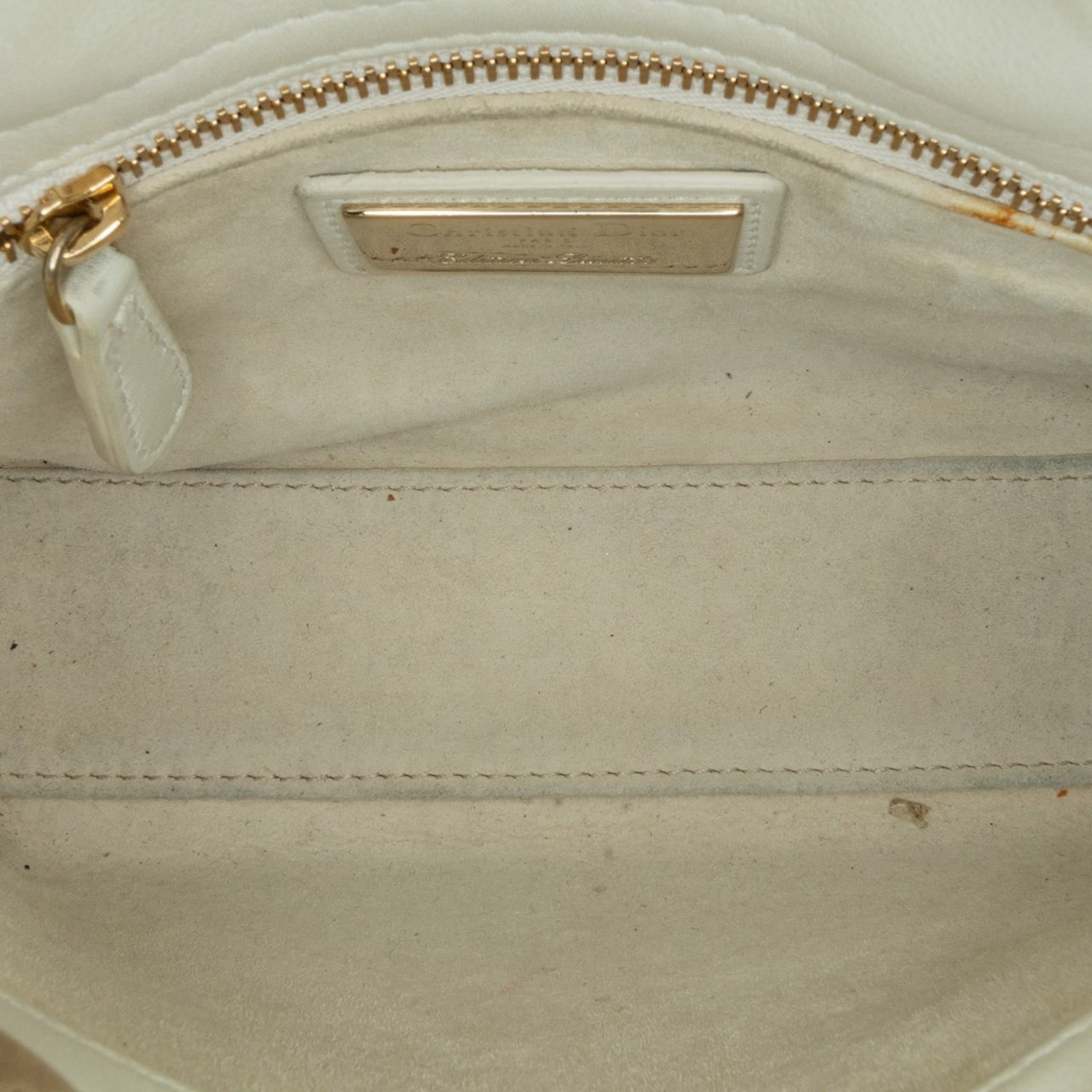 Dior DiorAmour Niki De Saint Phalle Mini Calfskin Lady Dior Wit