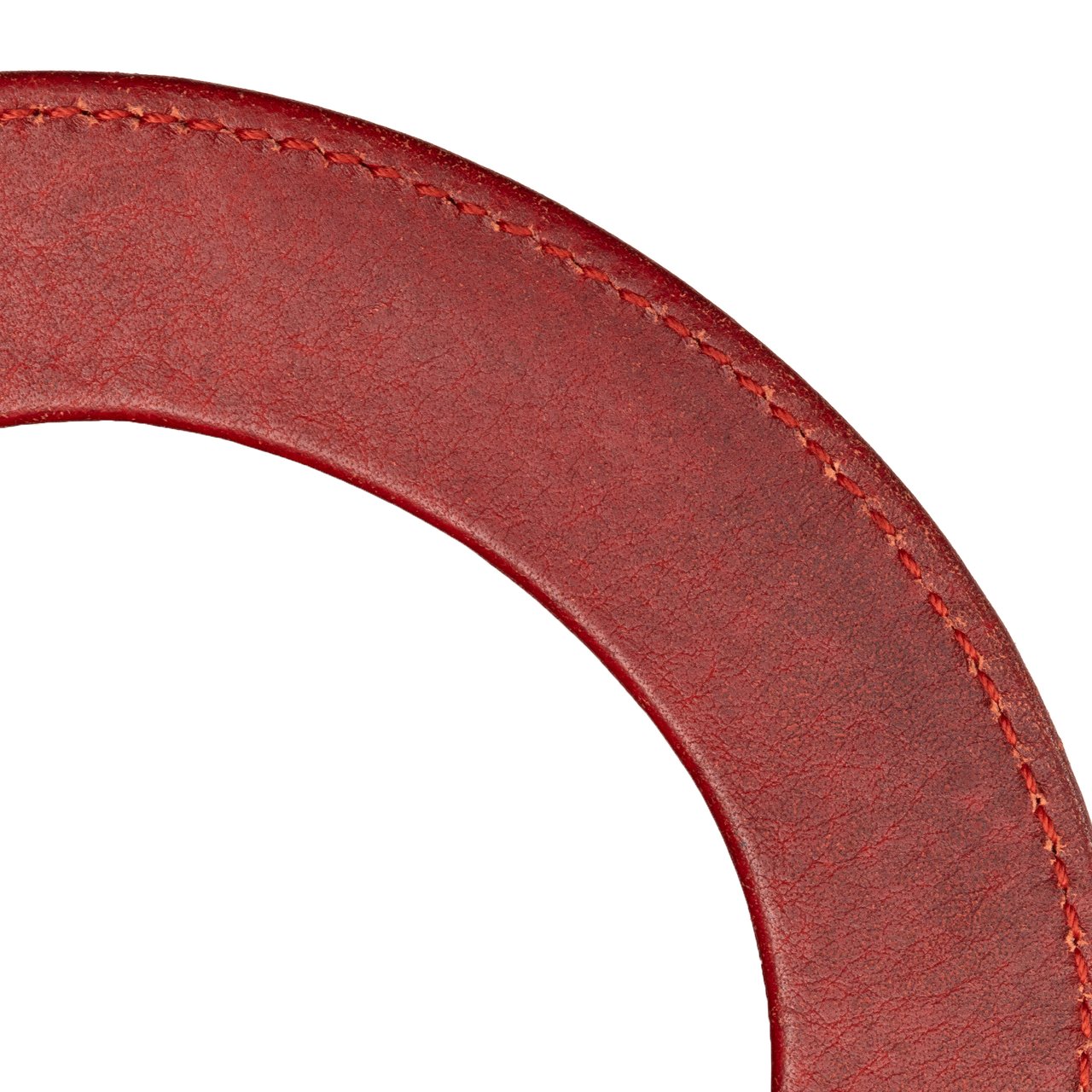 Dior Mini Embossed Calfskin Cannage Studded Flower Lady Dior Rood