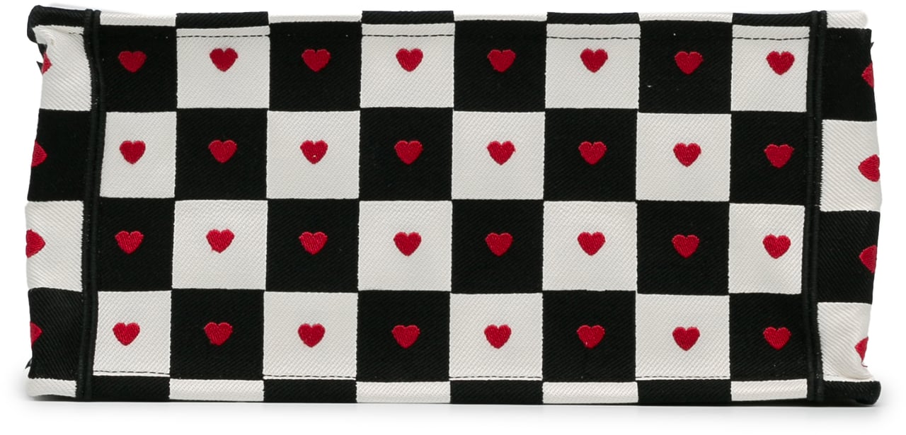 Dior Medium Dioramour D-Chess Book Tote Wit
