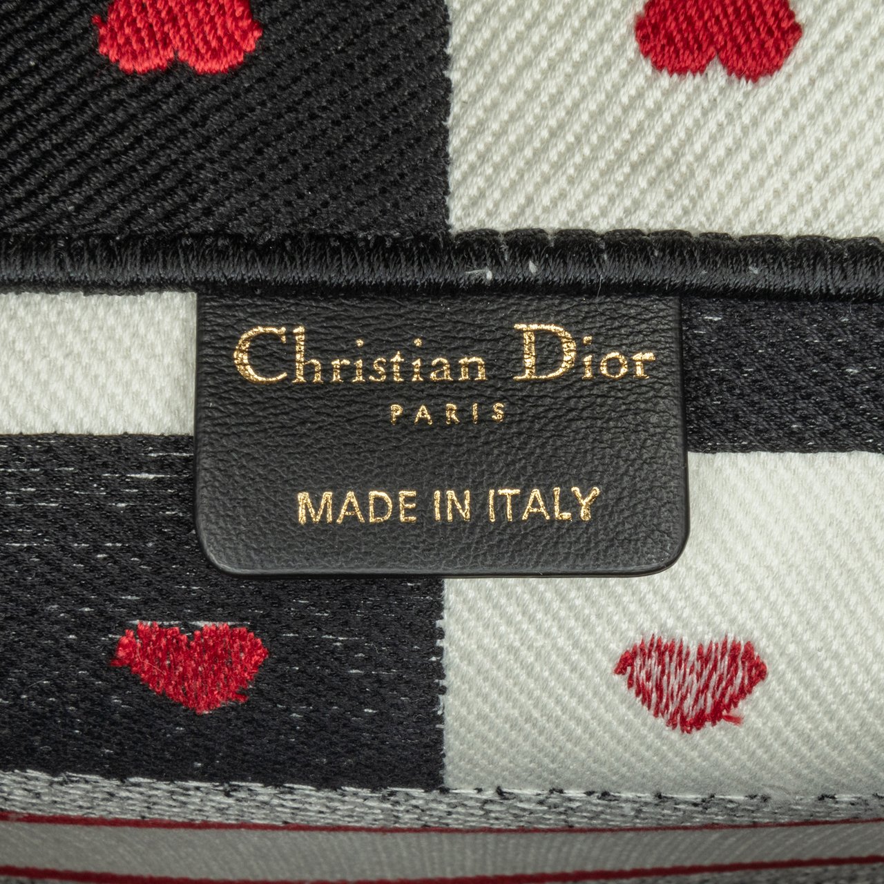 Dior Medium Dioramour D-Chess Book Tote Wit