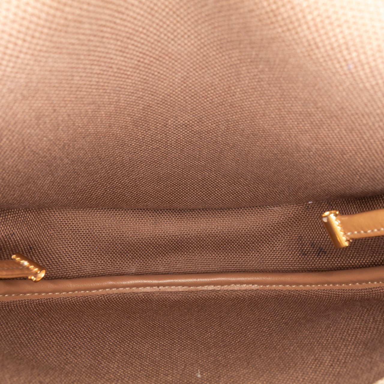 Dior Honeycomb Coated Canvas Crossbody Bruin