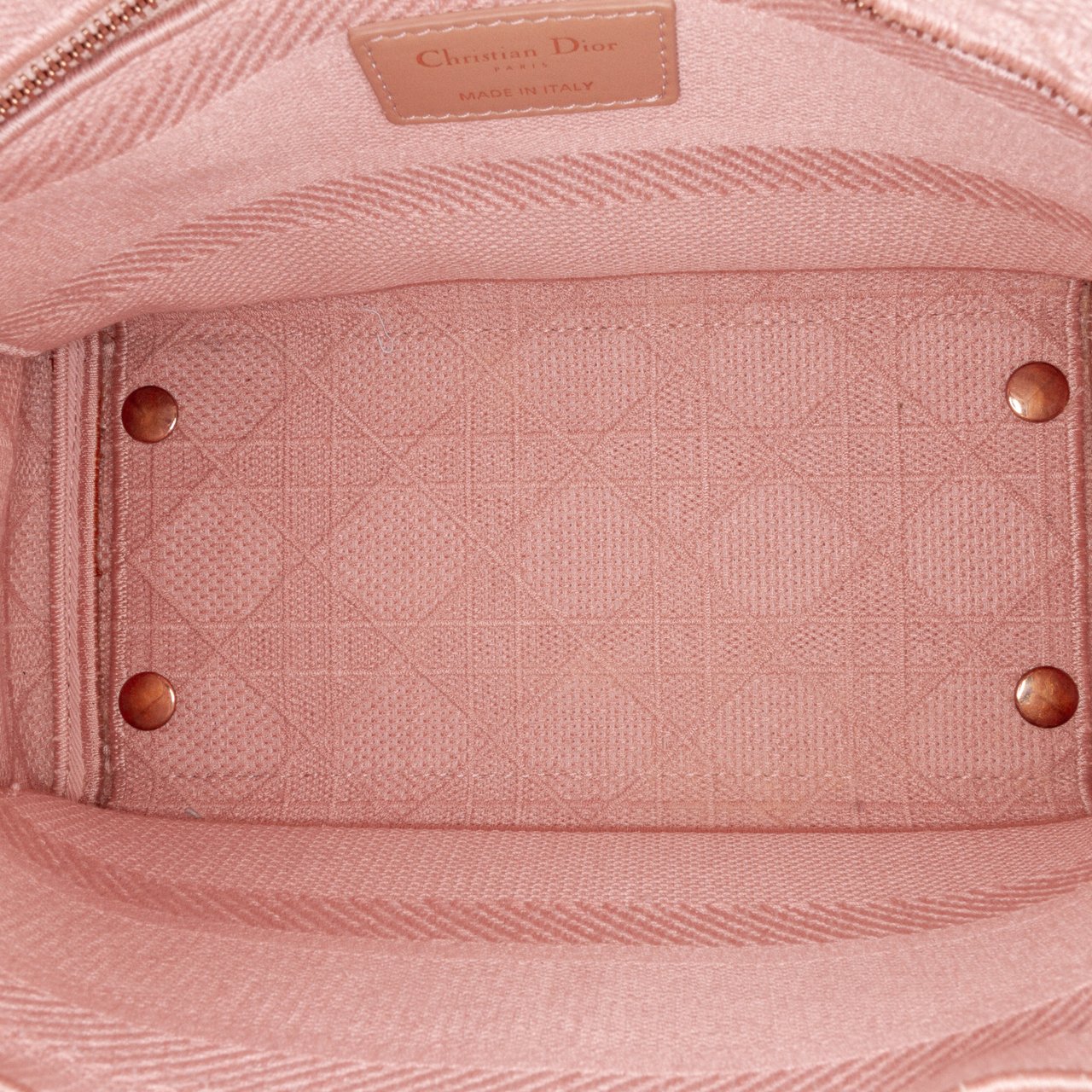 Dior Medium Cannage Lady D-Lite Roze