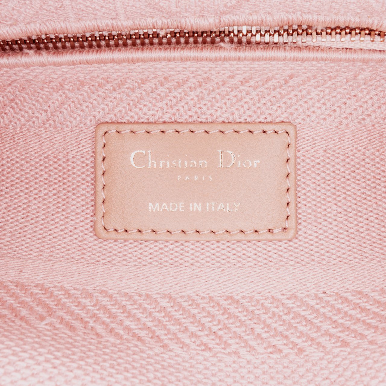 Dior Medium Cannage Lady D-Lite Roze