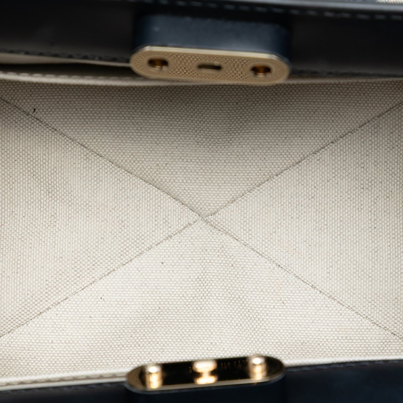 Dior Oblique Canvas Key Shoulder Bag Blauw