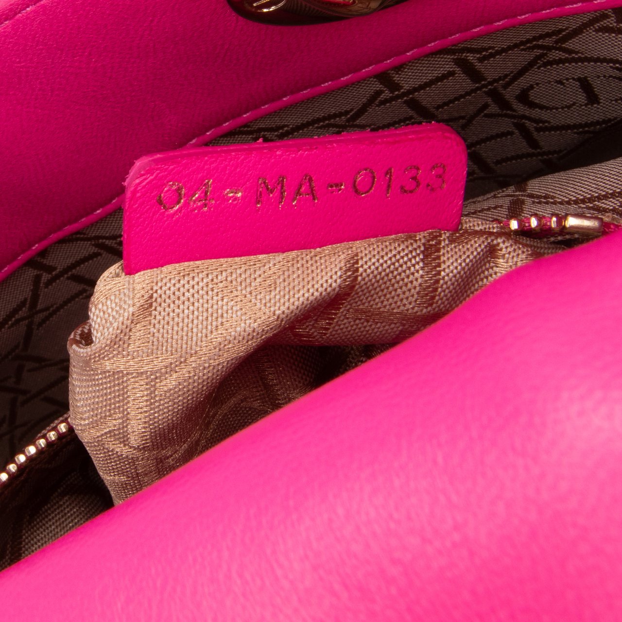 Dior Mini Lambskin Cannage Lady Dior Roze