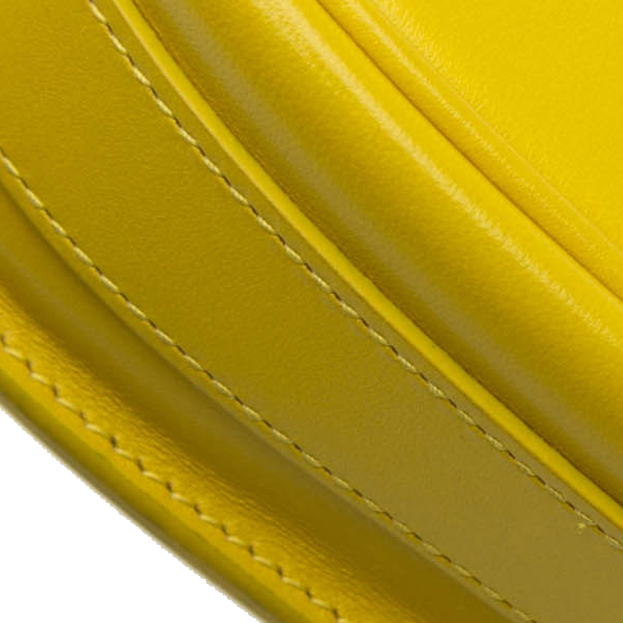 Dior Calfskin Bobby East West Crossbody Geel