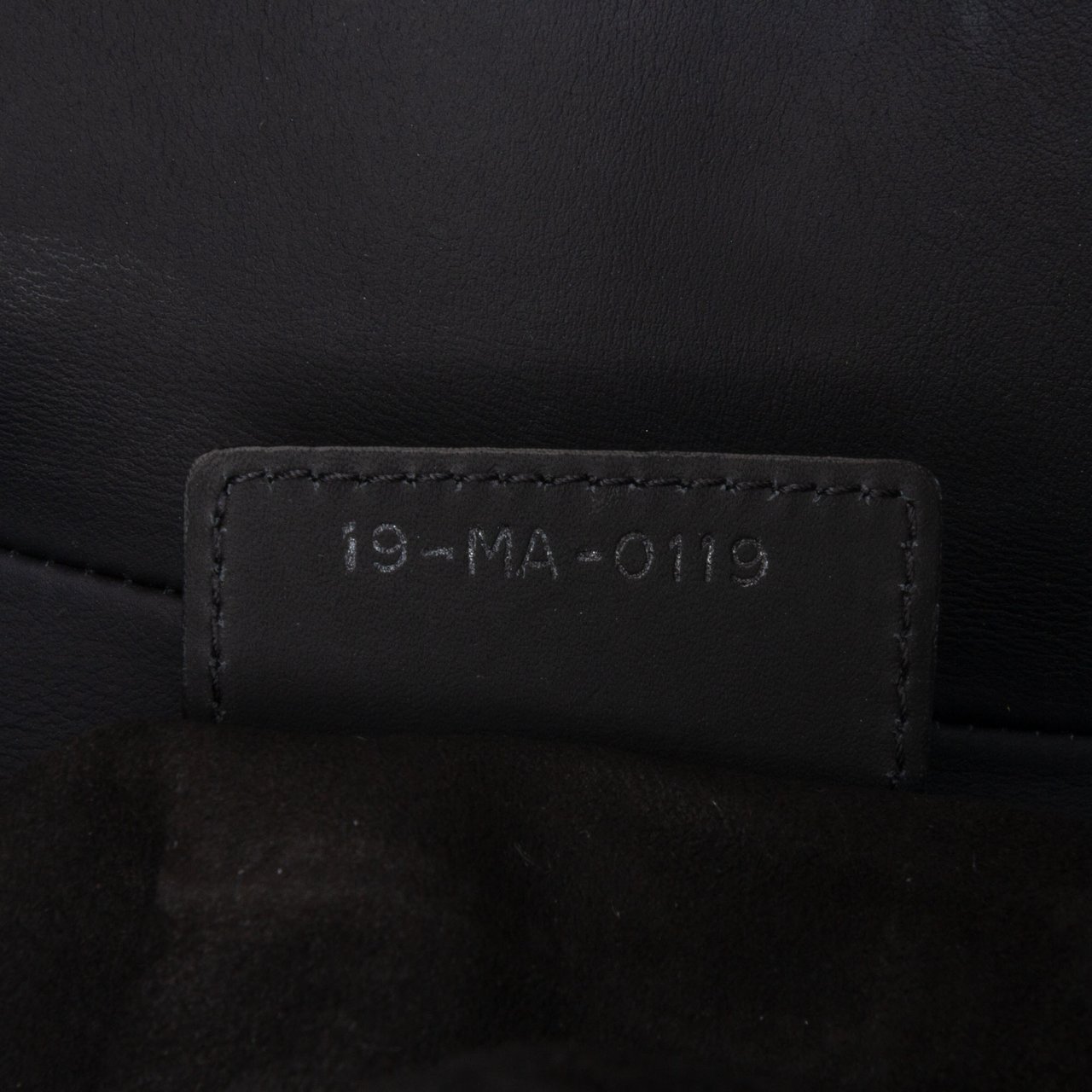 Dior Ultra Matte Calfskin Saddle Bag Zwart