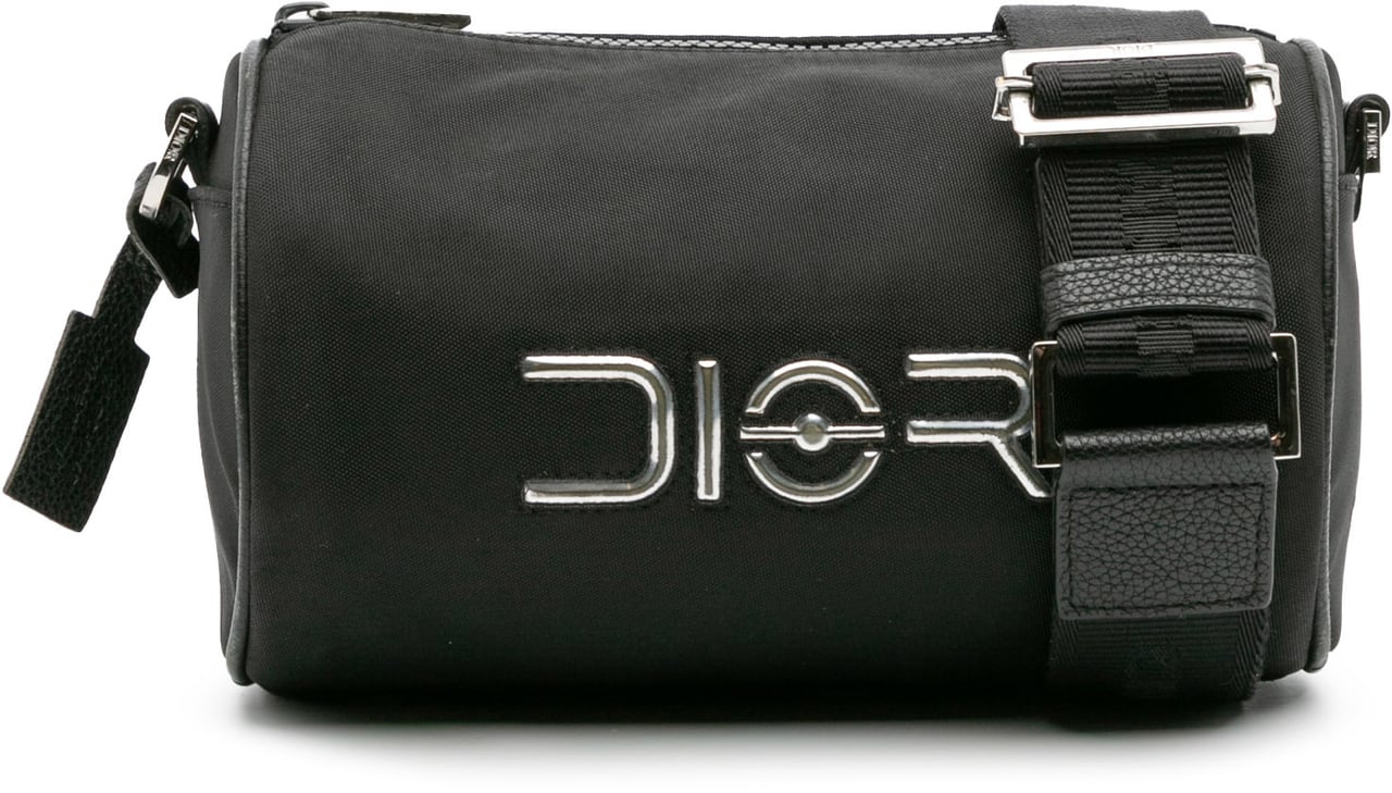 Dior Hajime Sorayama Nylon Roller Bag Zwart