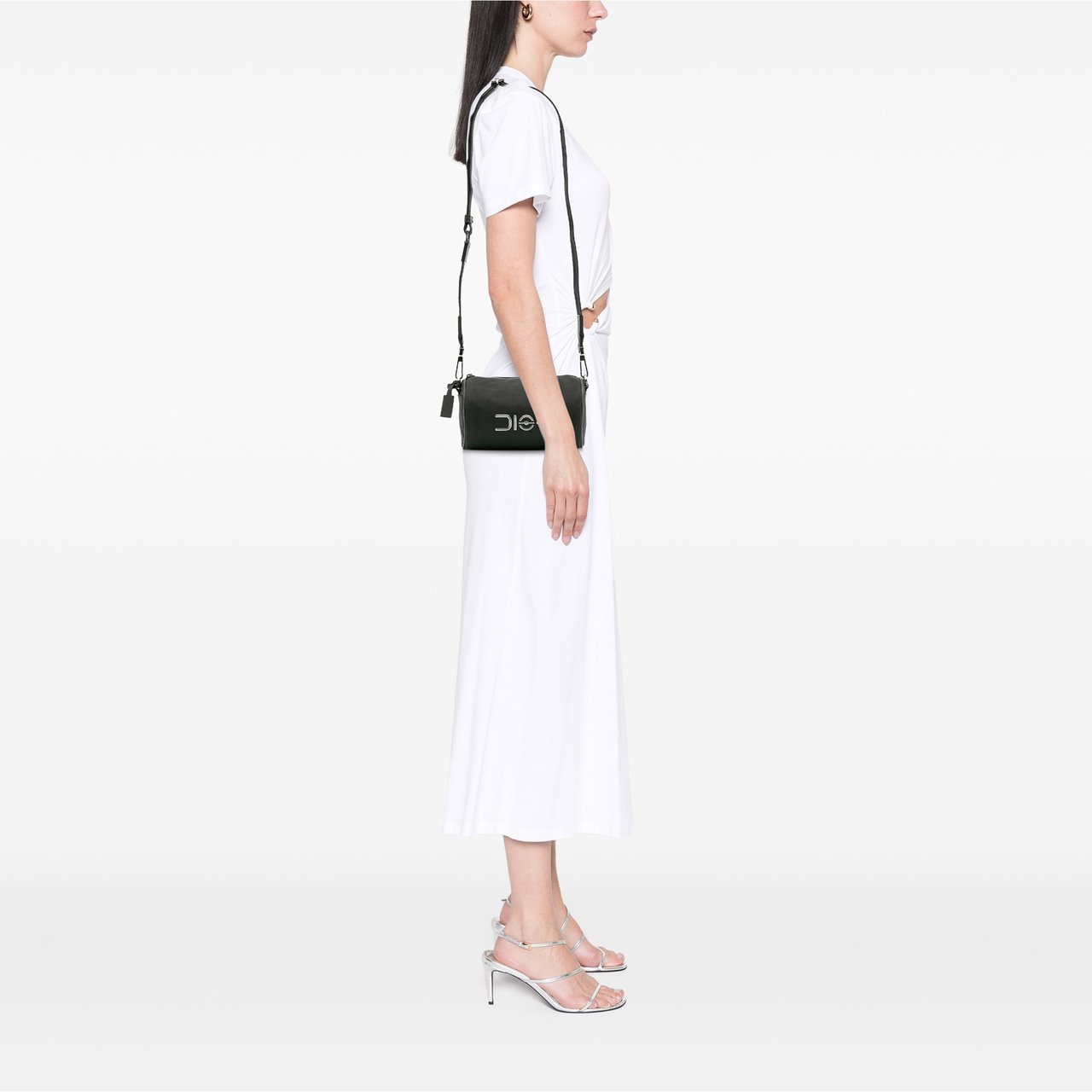 Dior Hajime Sorayama Nylon Roller Bag Zwart