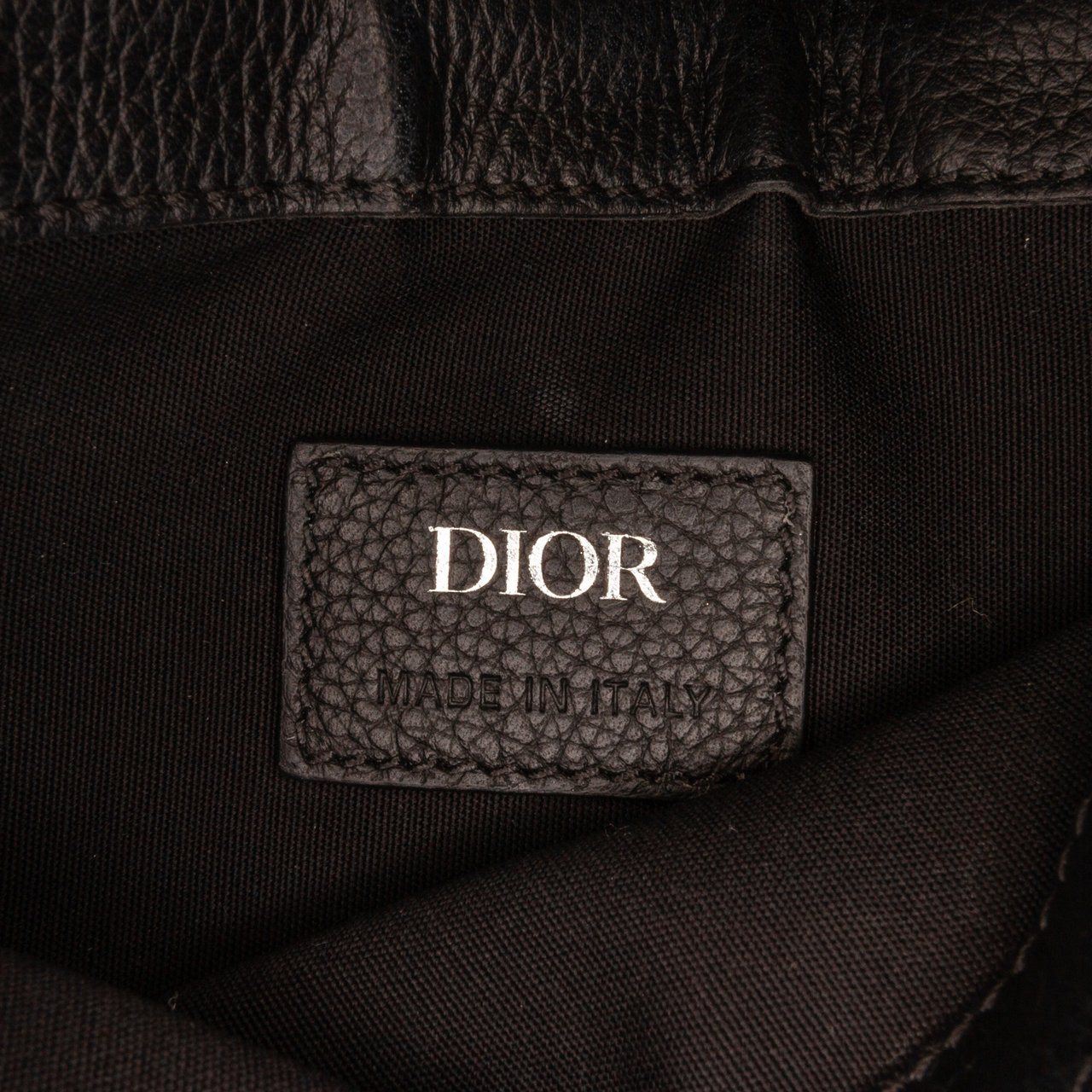 Dior Oblique Canvas Saddle Messenger Bag Zwart