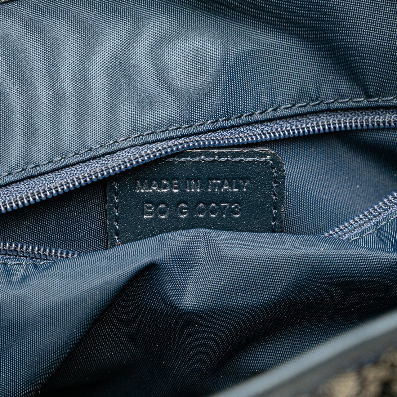 Dior Diorissimo Trotter Canvas Tote Blauw