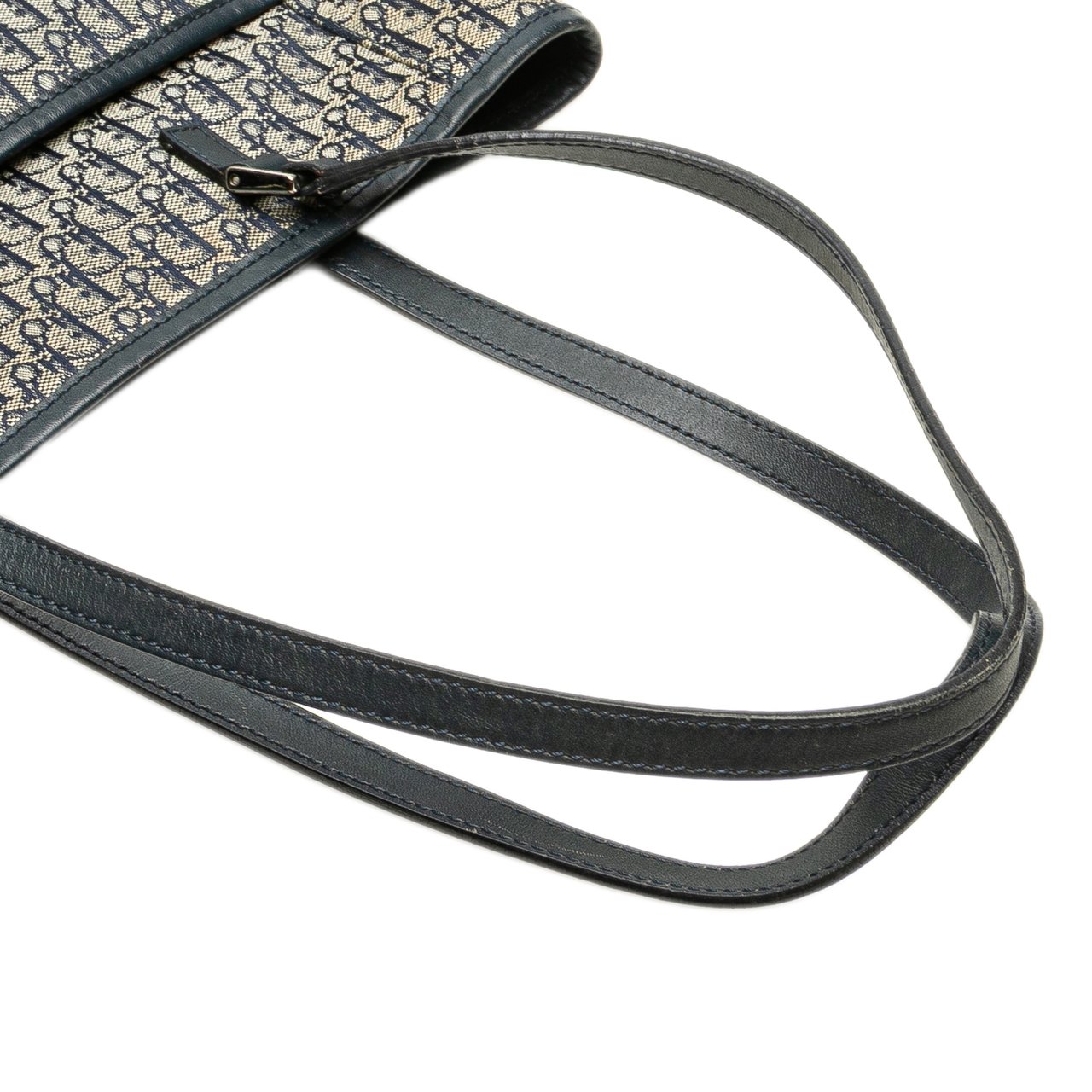 Dior Diorissimo Trotter Canvas Tote Blauw
