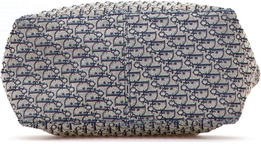 Dior Diorissimo Trotter Canvas Tote Blauw