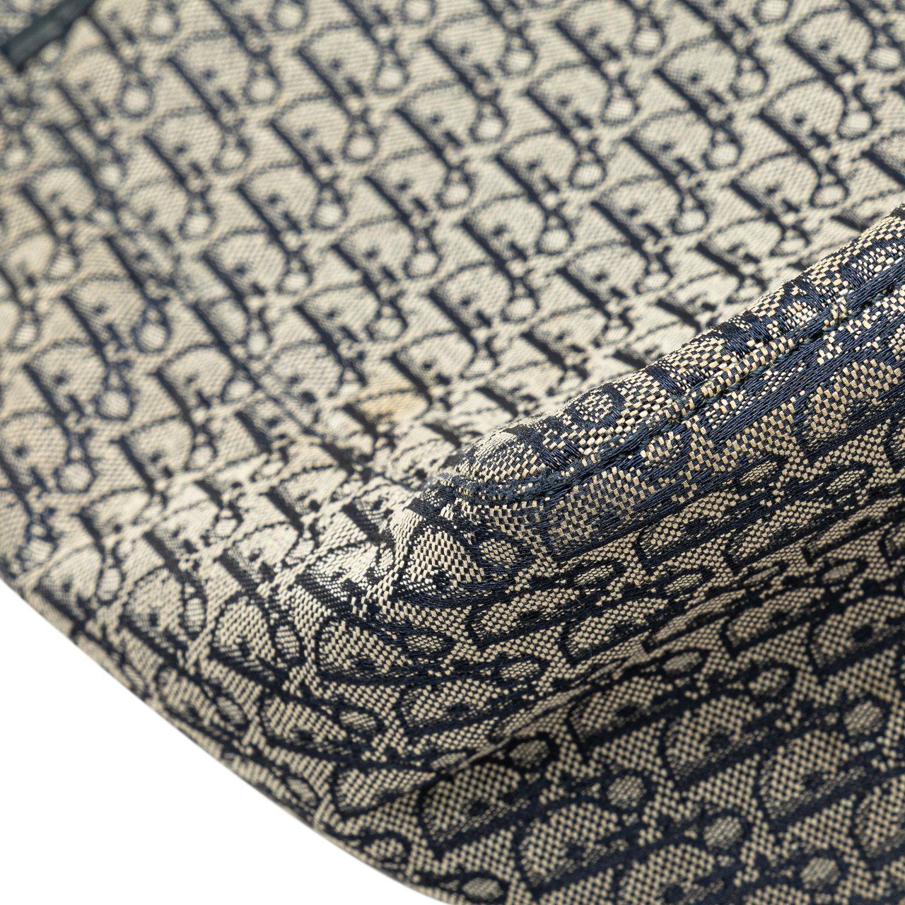 Dior Diorissimo Trotter Canvas Tote Blauw
