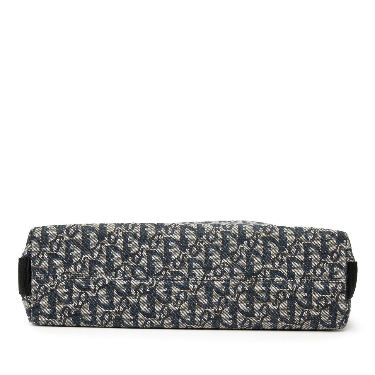 Dior Diorissimo Trotter Canvas Crossbody Blauw