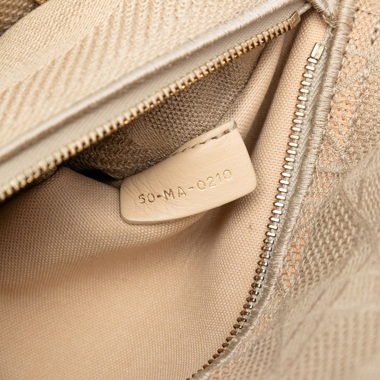 Dior Medium Canvas Cannage Lady D Lite Bruin