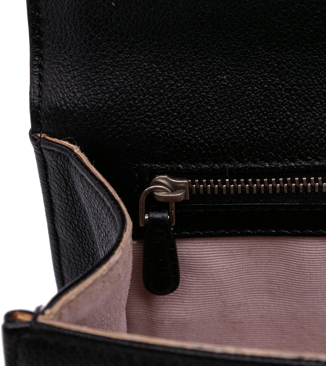 Dior Medium Grained Calfskin Diorama Flap Zwart