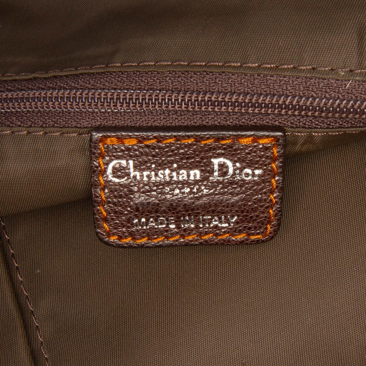 Dior Oblique Canvas Crossbody Bruin