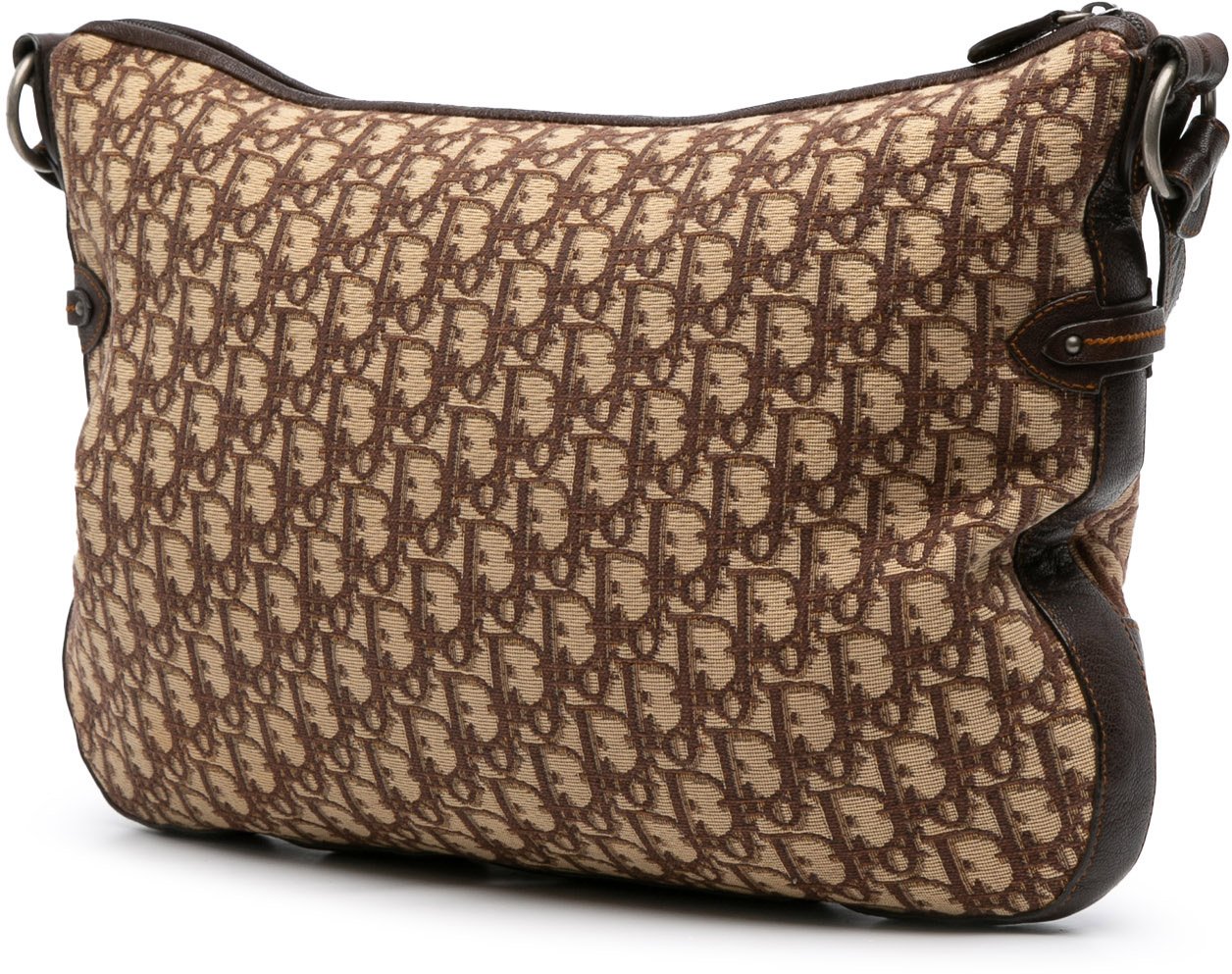 Dior Oblique Canvas Crossbody Bruin