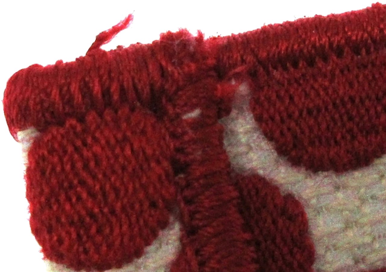 Dior DiorAmour Mini Embroidered Canvas Dots Book Tote Rood