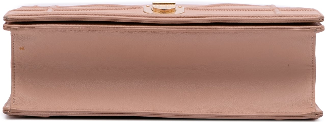 Dior Medium Grained Calfskin Diorama Flap Roze